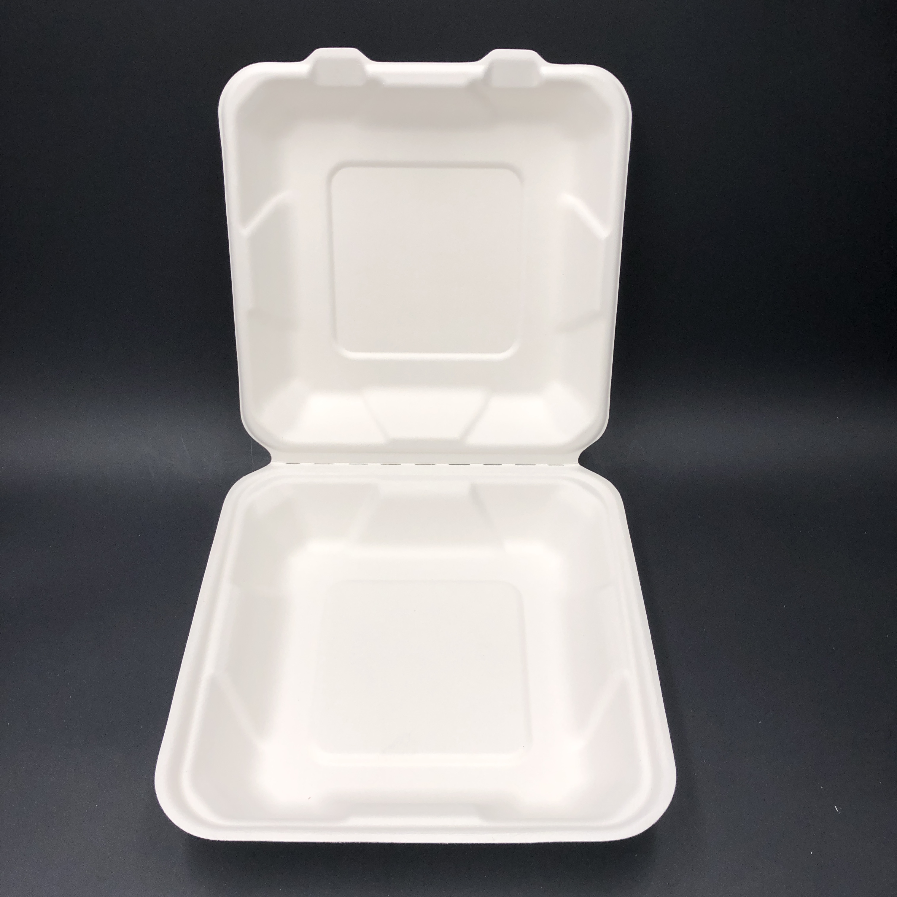 Food grade biodegradable clamshell box