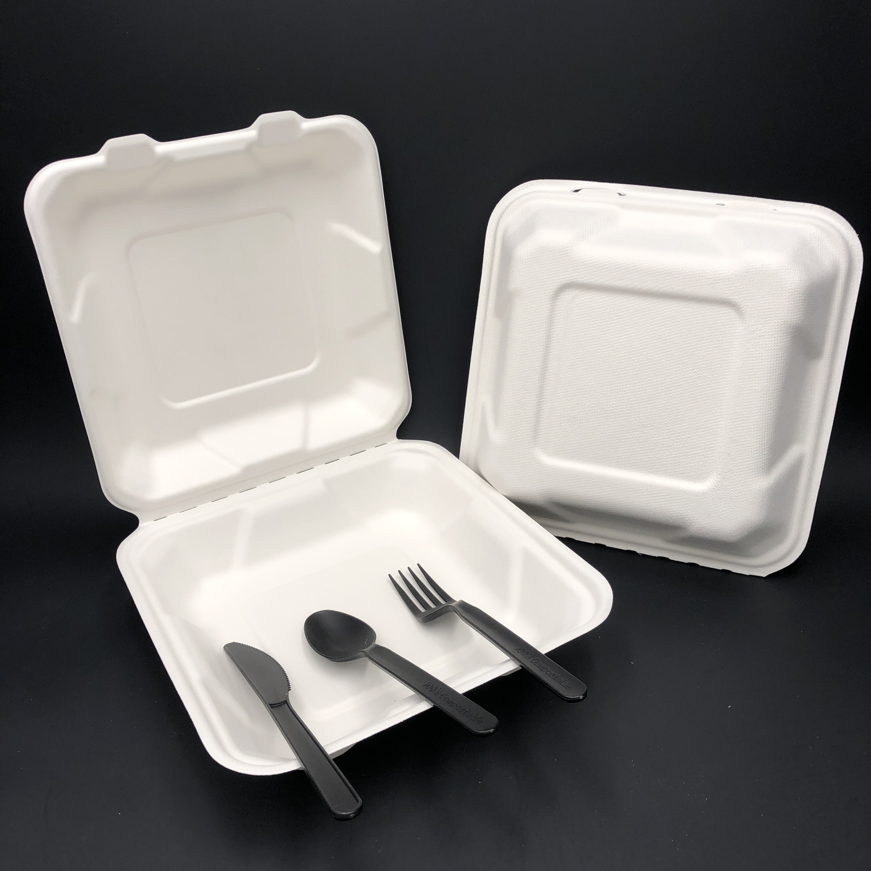 Heavy duty clamshell box