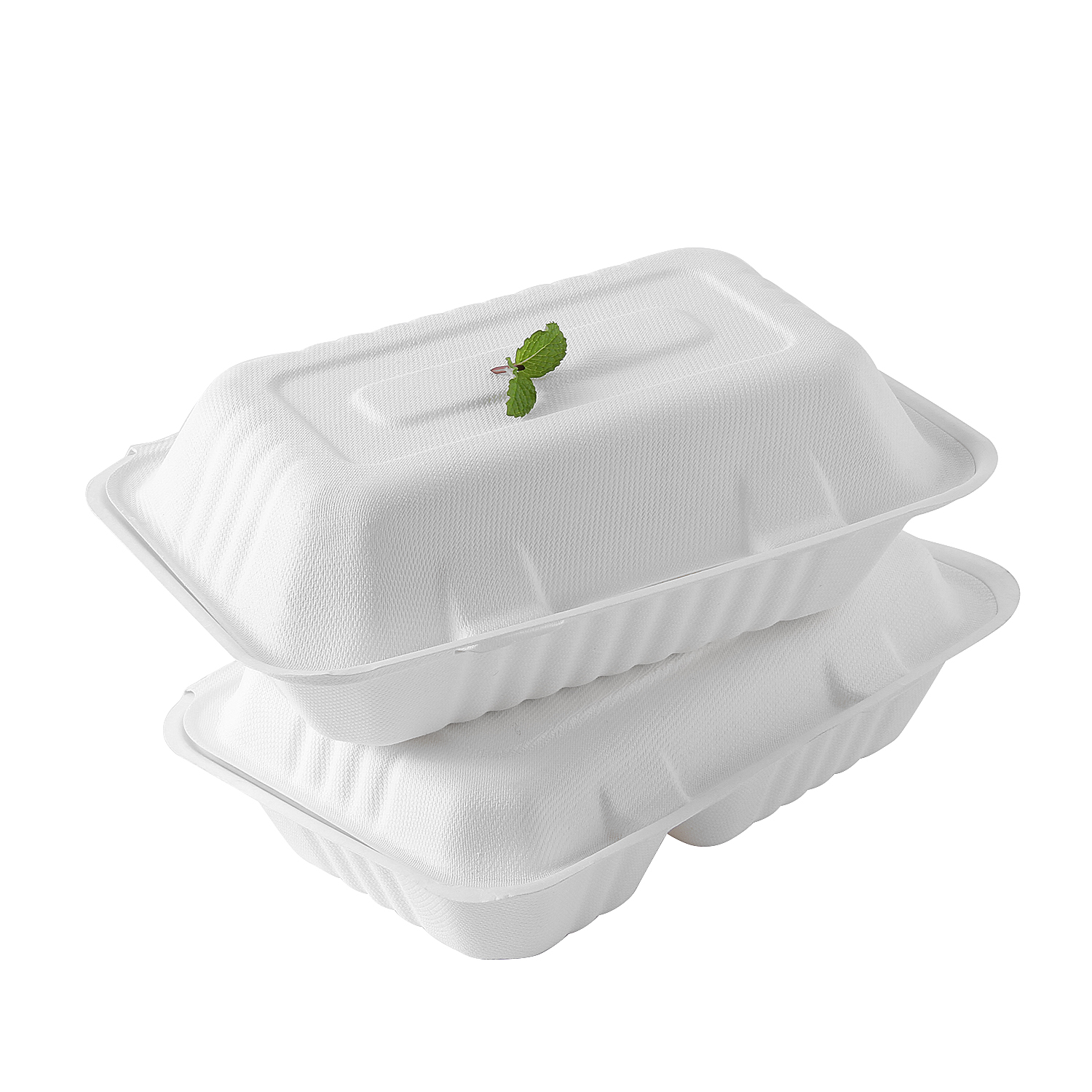 Disposable take out clamshell box