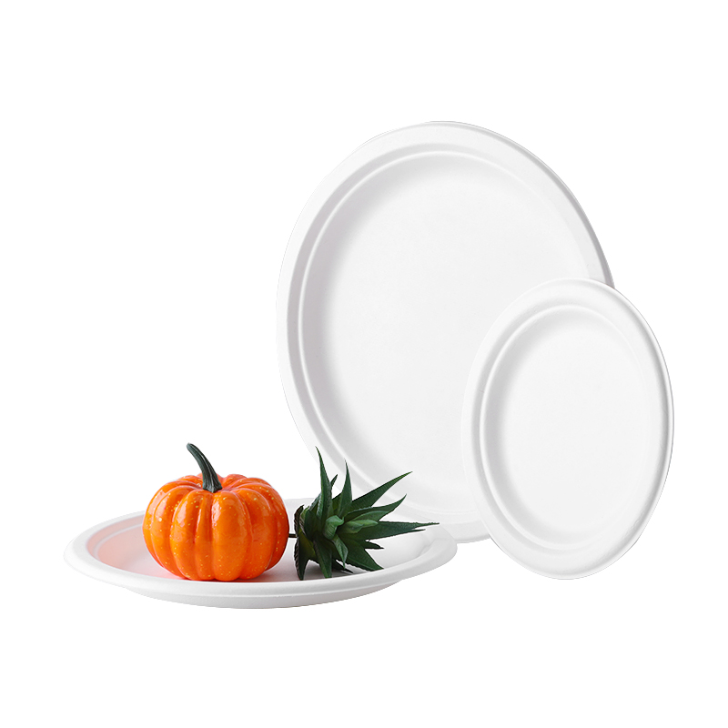 compostable round plate