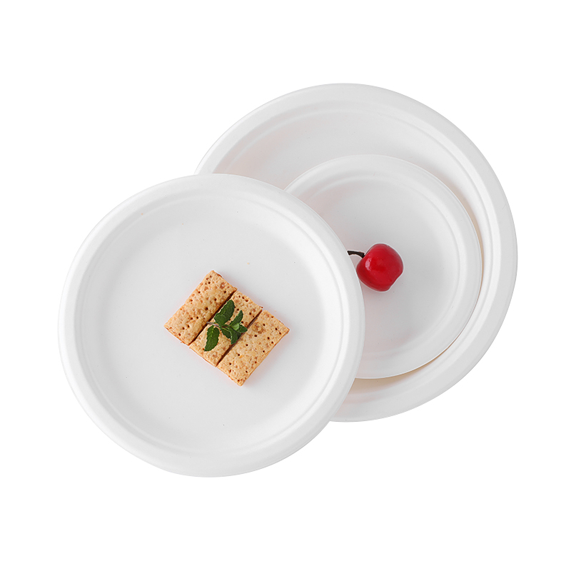 biodegradable round plate