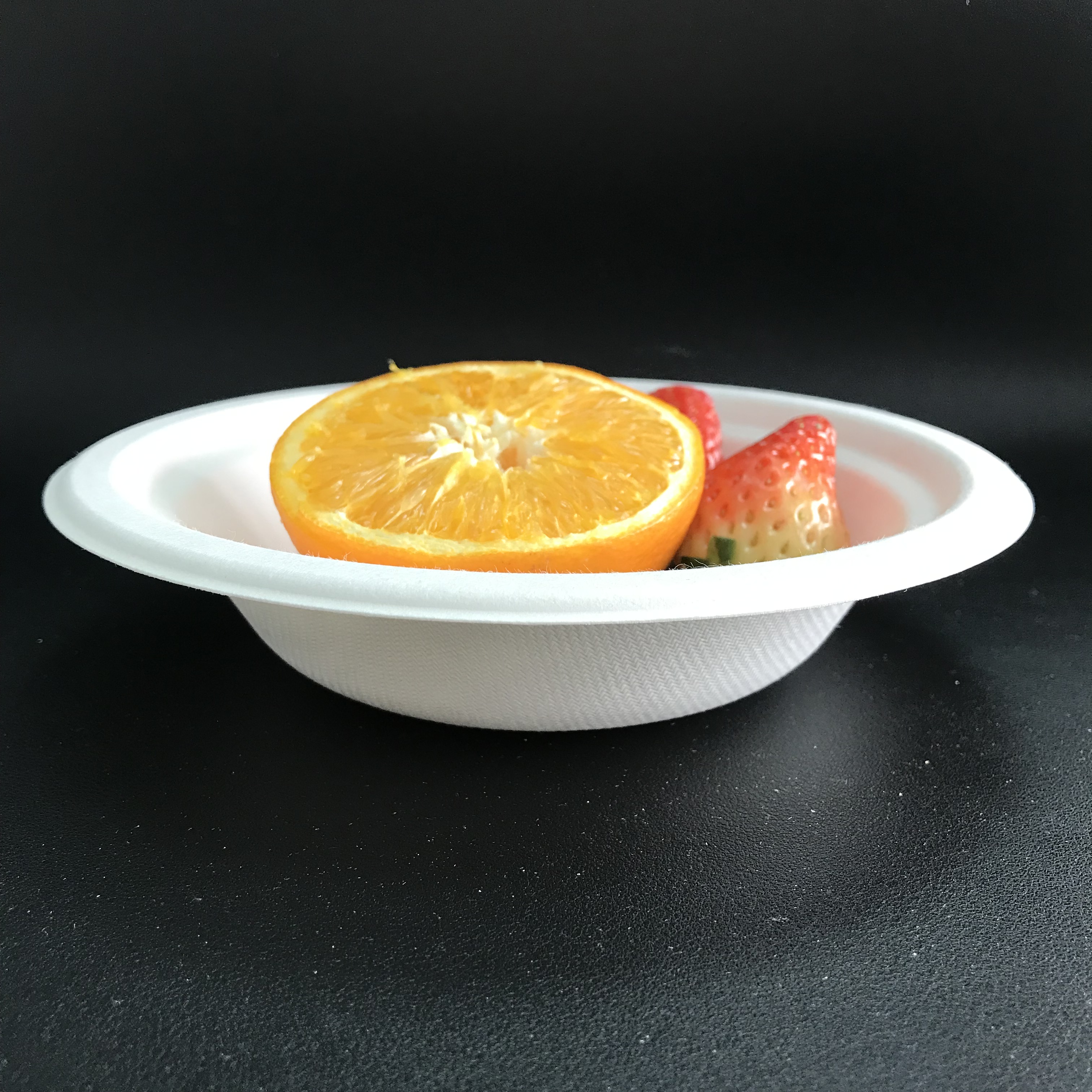 recycle sugarcane round bowl