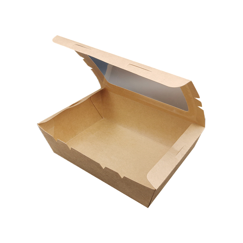 1200ml Biodegradable Disposable Paper Lunch Box