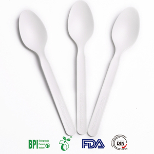 5 Inch 100% Biodegradable And Disposable CPLA Spoon