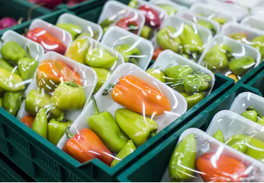 Supermarket packaging box